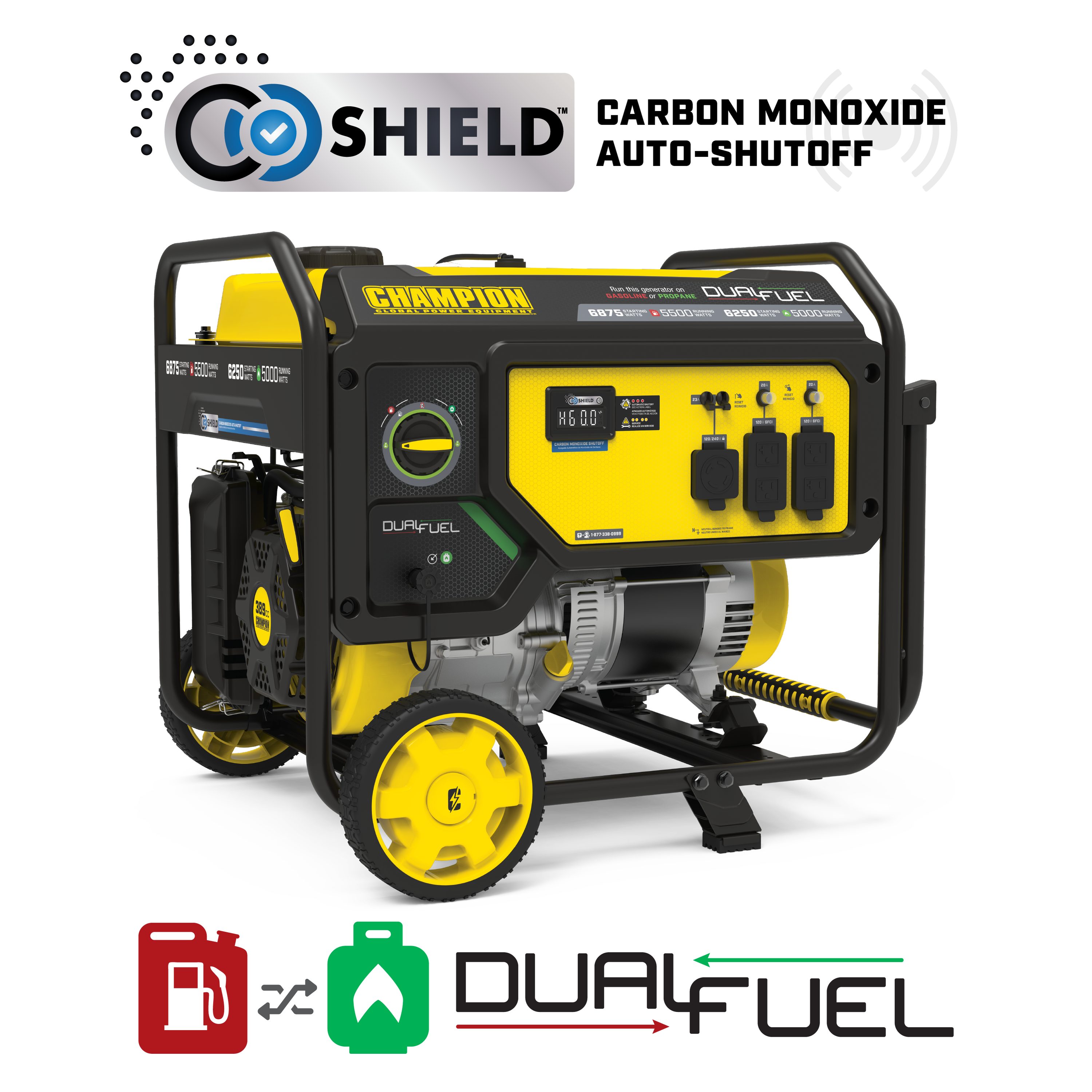 Dual Fuel Home Generators