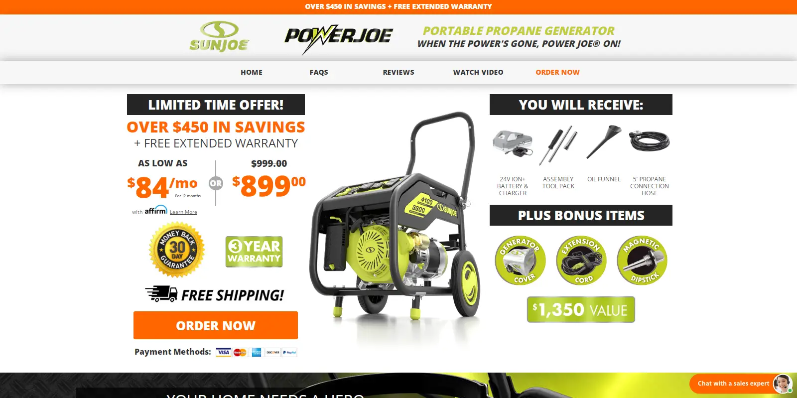 Features Of Getpowerjoe Generator