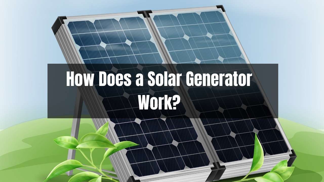 Installation And Maintenance Of Solar Generator To Run Refrigerator