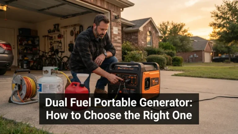 Dual Fuel Portable Generator: How to Choose the Right One