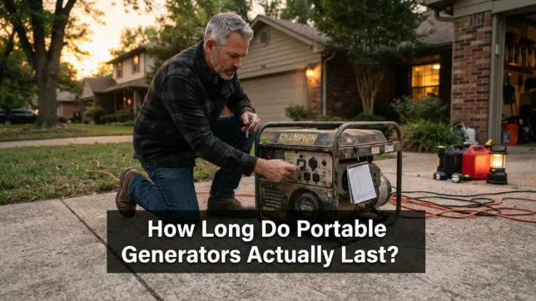 How Long Do Portable Generators Actually Last?