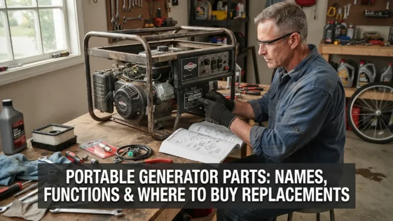 Portable Generator Parts: Names, Functions & Where to Buy Replacements
