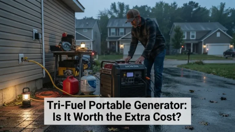 Tri-Fuel Portable Generator: Is It Worth the Extra Cost?
