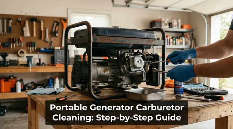 Portable Generator Carburetor Cleaning