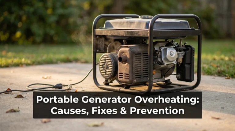 Portable Generator Overheating