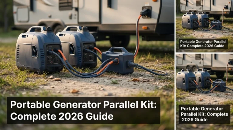Portable Generator Parallel Kit