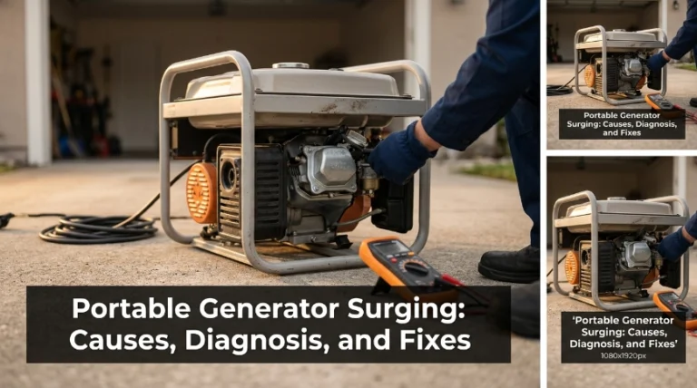 Portable Generator Surging