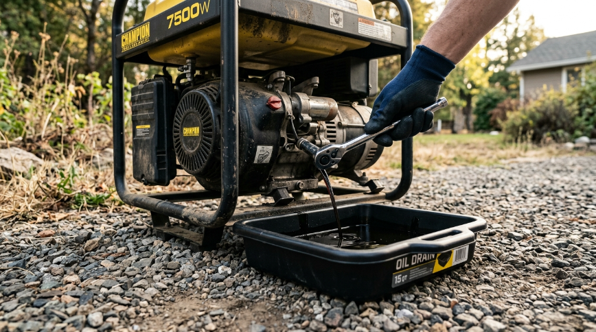 How Do You Change the Oil in a Portable Generator