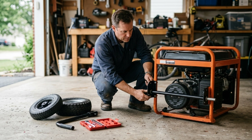 How Do You Choose the Right Portable Generator Wheel Kit?