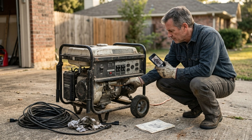 How Do I Troubleshoot a Portable Generator Error Code?