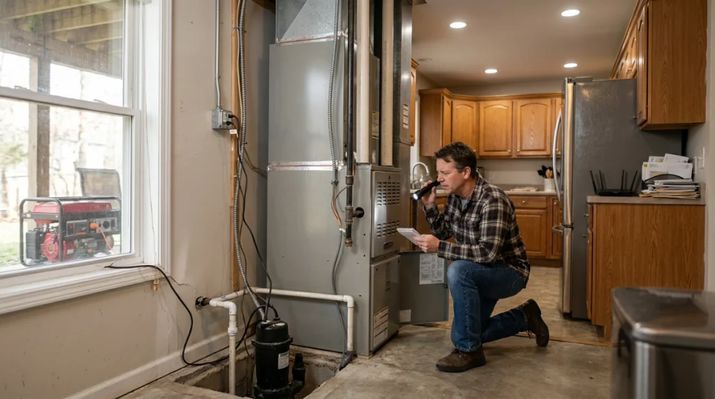 Refrigerator, furnace, sump pump and home appliances used for generator sizing