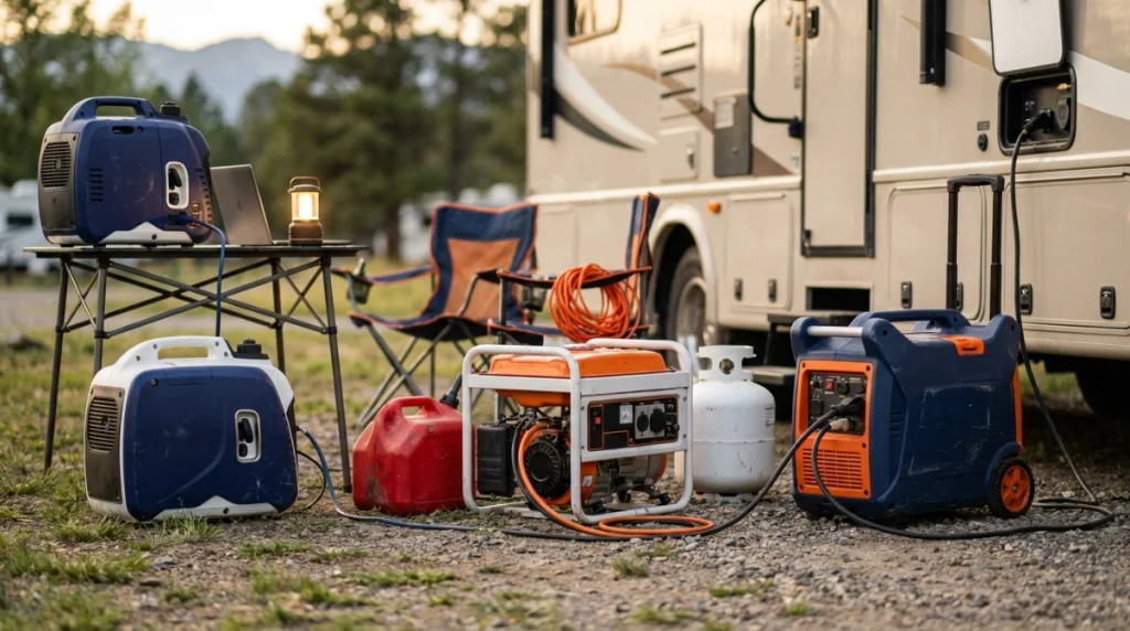 Three inverter generators for quiet portable power, dual-fuel value, and higher-output backup use