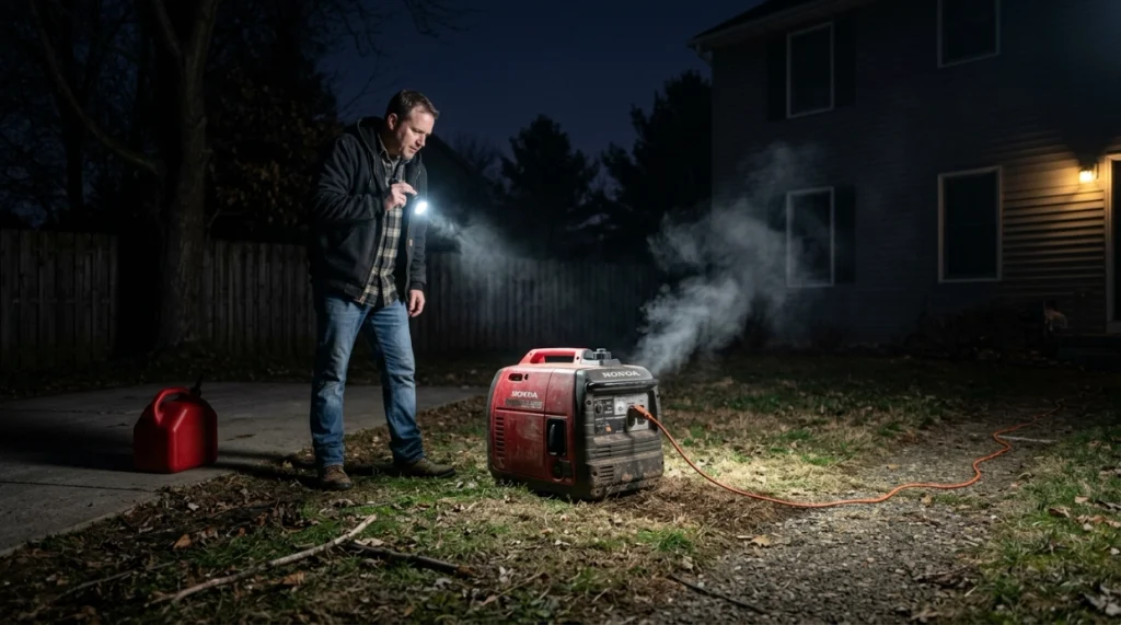 Is it okay to leave a generator running all night? Know the main risks.
