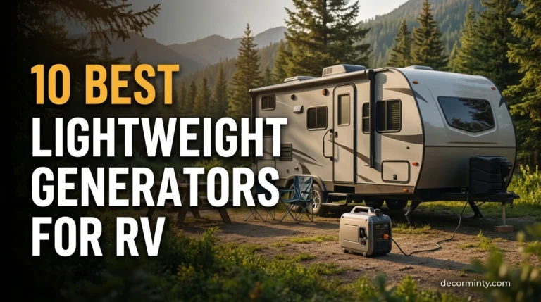 10 Best Lightweight Generators for RV