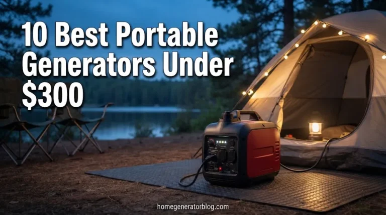 10 Best Portable Generators Under $300