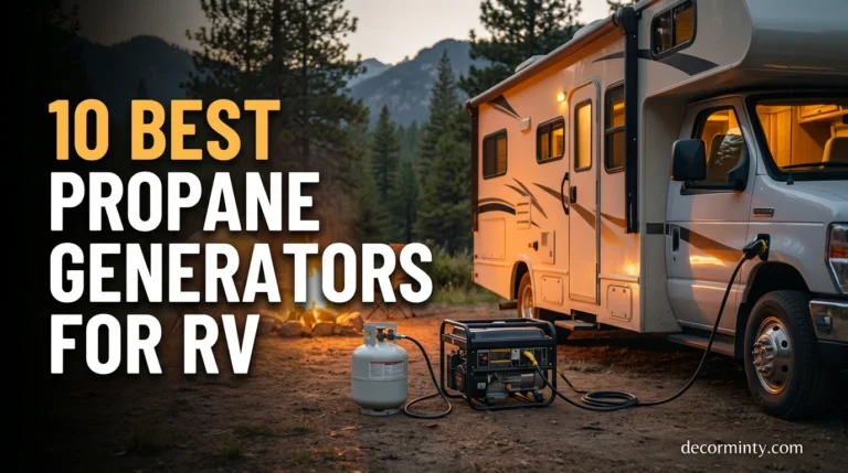 10 Best Propane Generators for RV