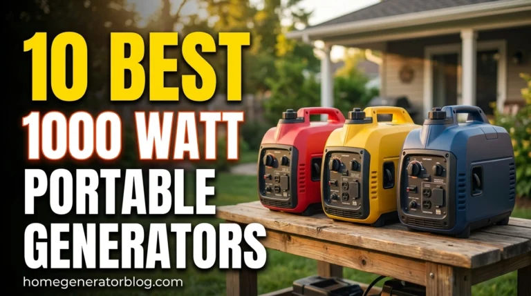 Best 1000 Watt Portable Generators