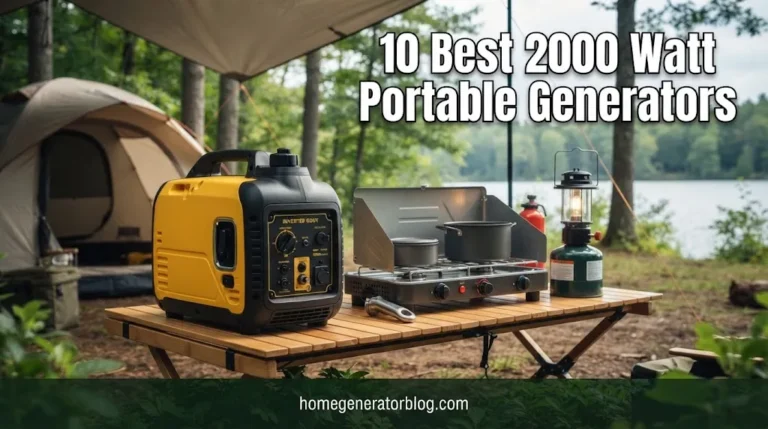 10 Best 2000 Watt Portable Generators