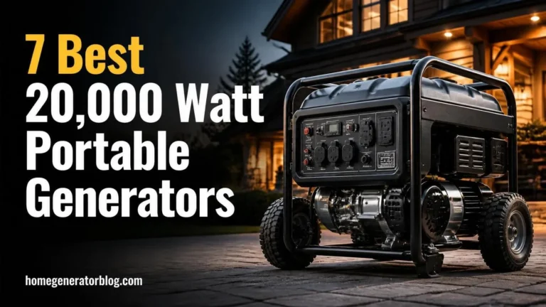 Best 20,000 Watt Portable Generators