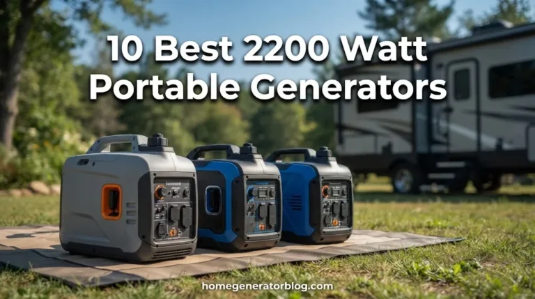 Best 2200 Watt Portable Generators