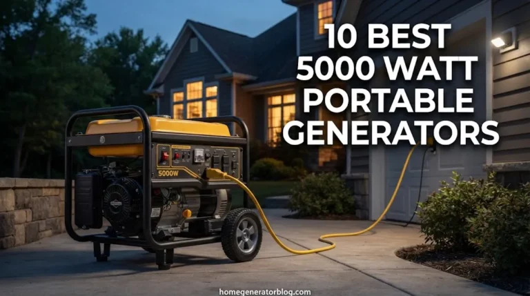 Best 5000 Watt Portable Generators