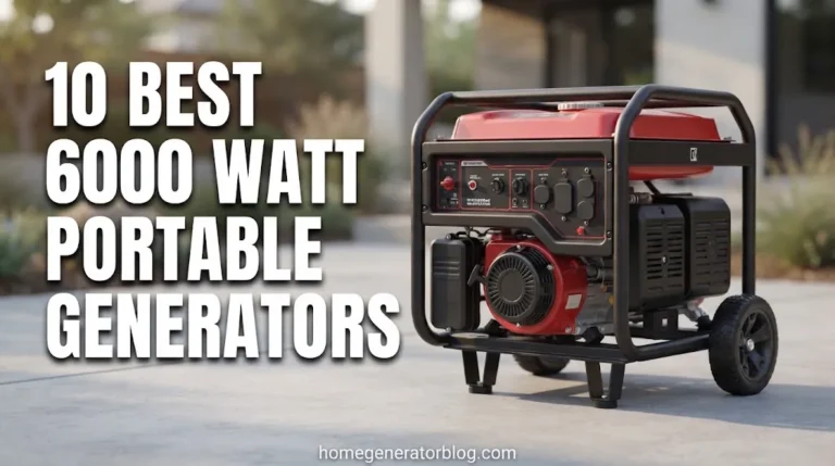 Best 6000 Watt Portable Generators