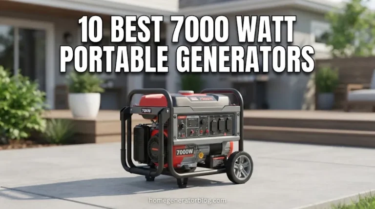 Best 7000 Watt Portable Generators