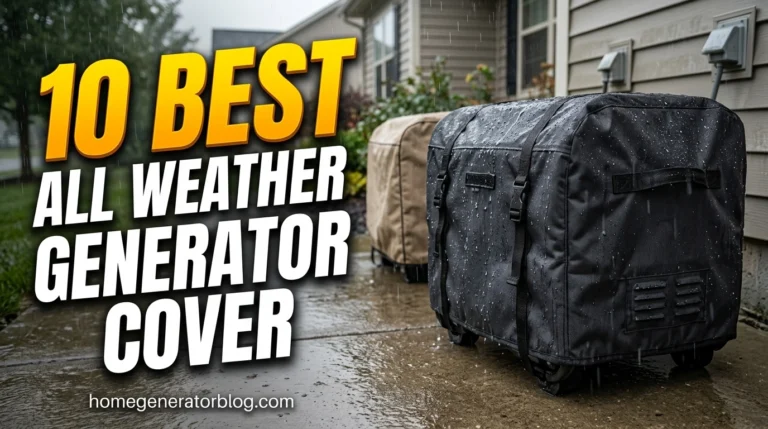 Best All Weather Generator Cover