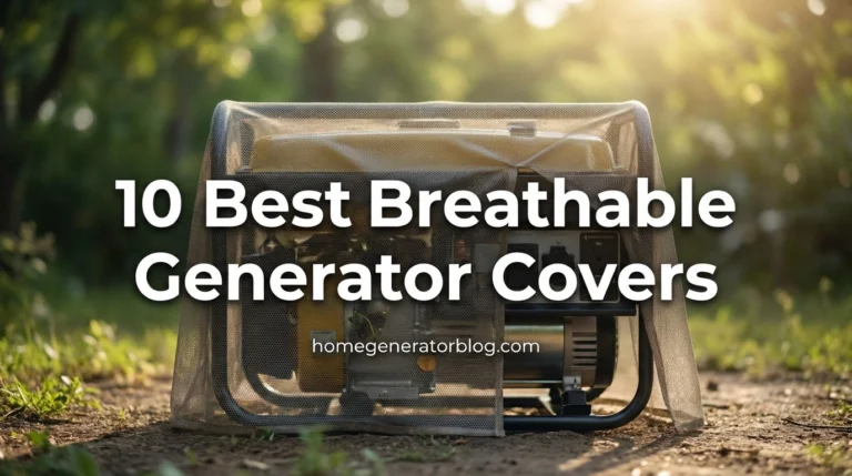 Best Breathable Generator Covers