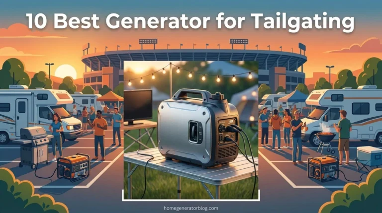 Best Generator for Tailgating