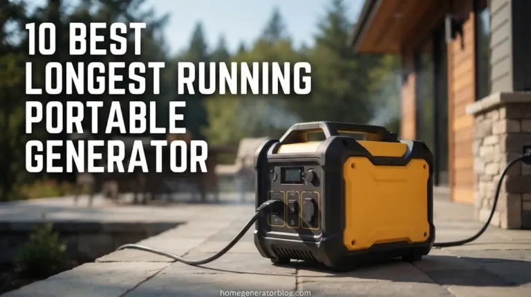 Best Longest Running Portable Generator