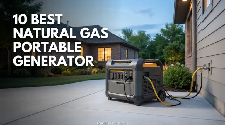 Best Natural Gas Portable Generator
