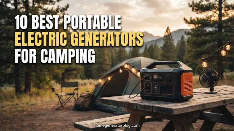 Best Portable Electric Generators for Camping