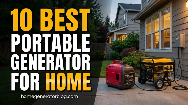 Best Portable Generator for Home