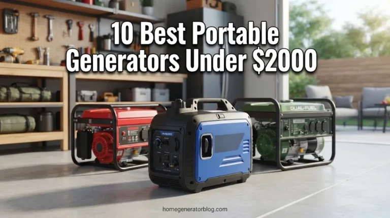 Best Portable Generators Under $2000
