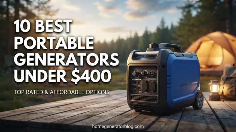 Best Portable Generators Under $400
