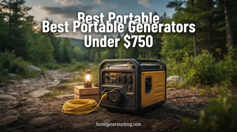 Best Portable Generators Under $600