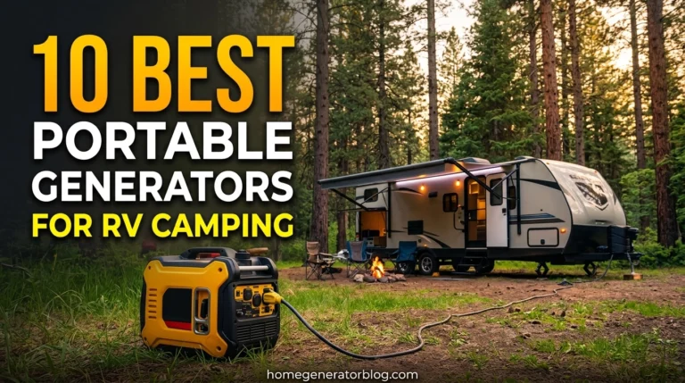 Best Portable Generators for RV Camping