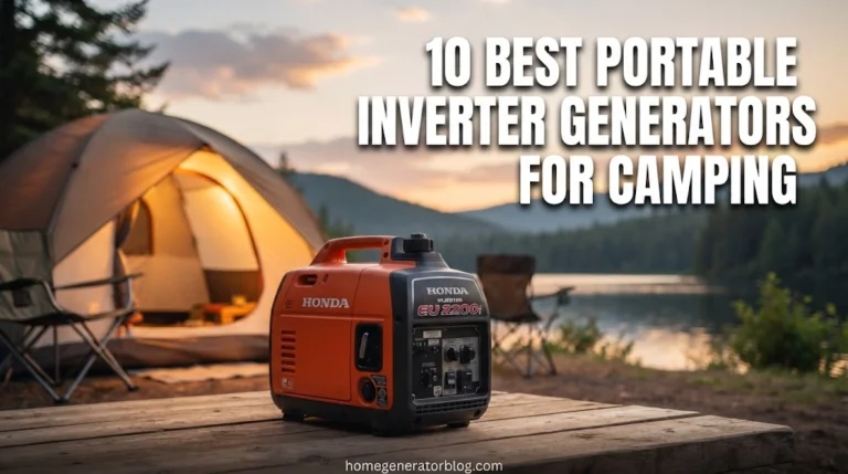 Best Portable Inverter Generators for Camping
