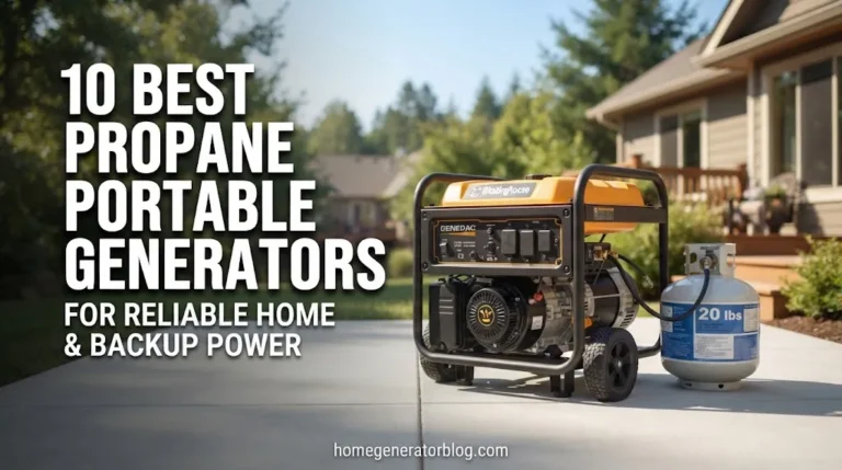 Best Propane Portable Generators