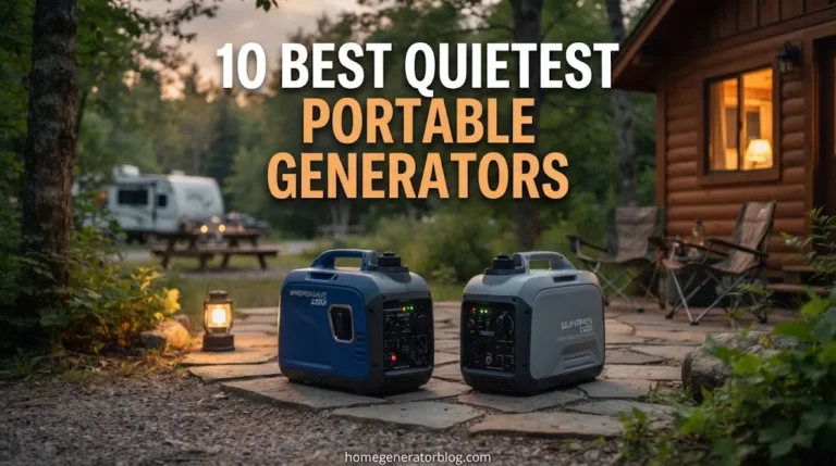 Best Quietest Portable Generators