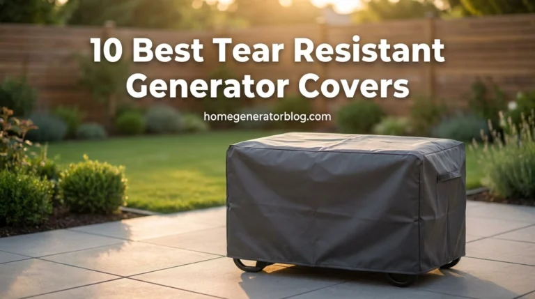 Best Tear Resistant Generator Covers