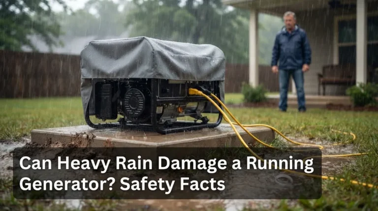 Can Heavy Rain Damage a Running Generator Safety Facts