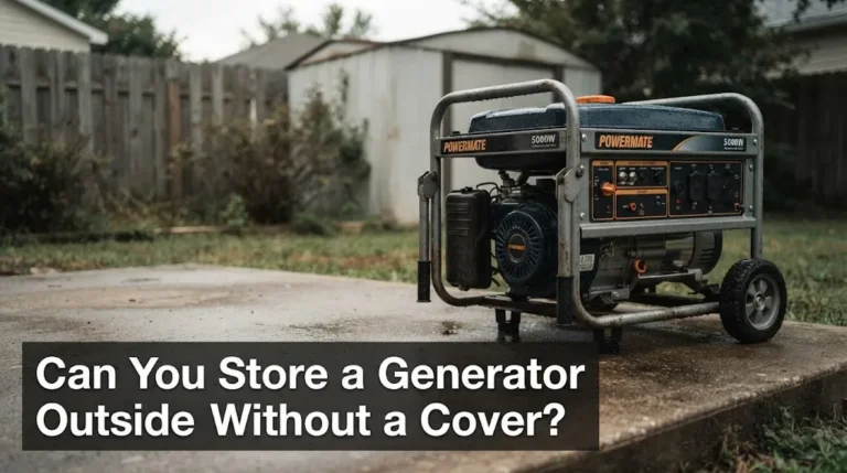 Can You Store a Generator Outside Without a Cover