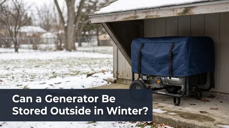 Can a Generator Be Stored Outside in Winter