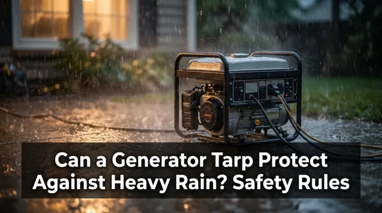 Can a Generator Tarp