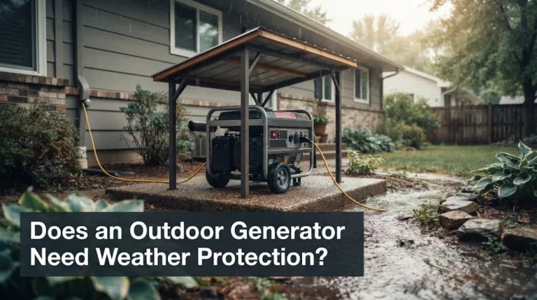 Does an Outdoor Generator Need Weather Protection