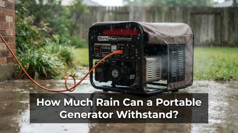 How Much Rain Can a Portable Generator Withstand