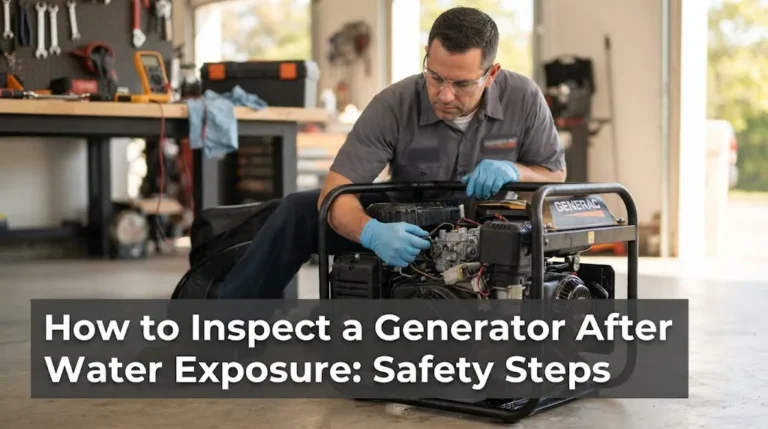 How to Inspect a Generator After Water Exposure