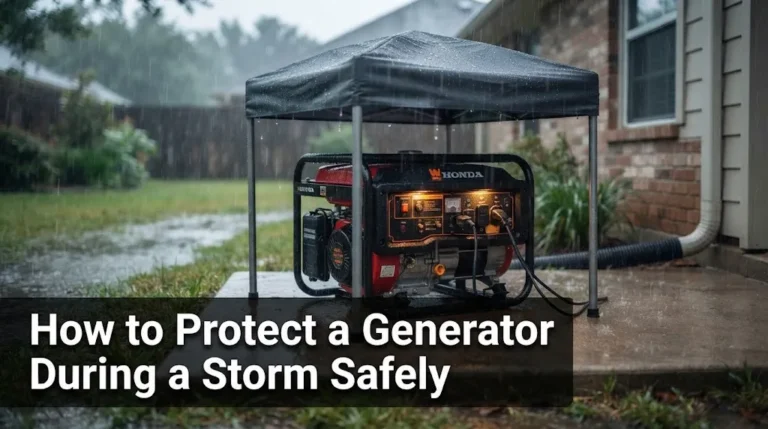 How to Protect a Generator During a Storm Safely